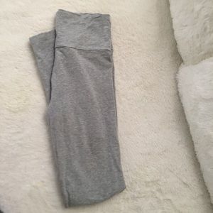 Gray High Waisted Active Leggings